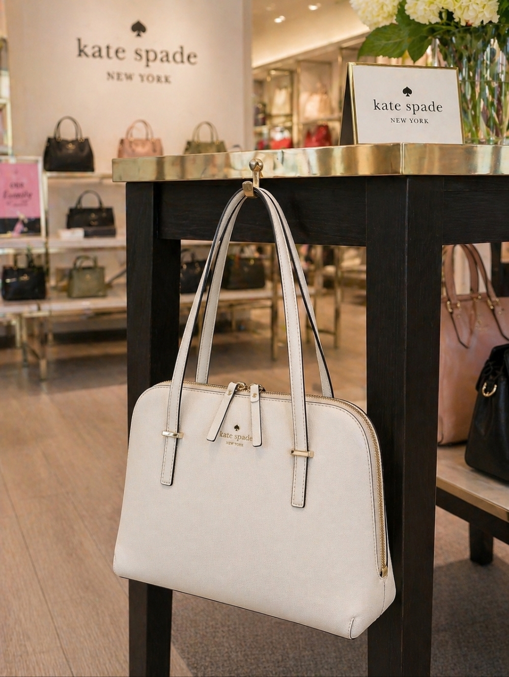 Kate Spade Cedar Street Maise Shoulder Bag-Bone
